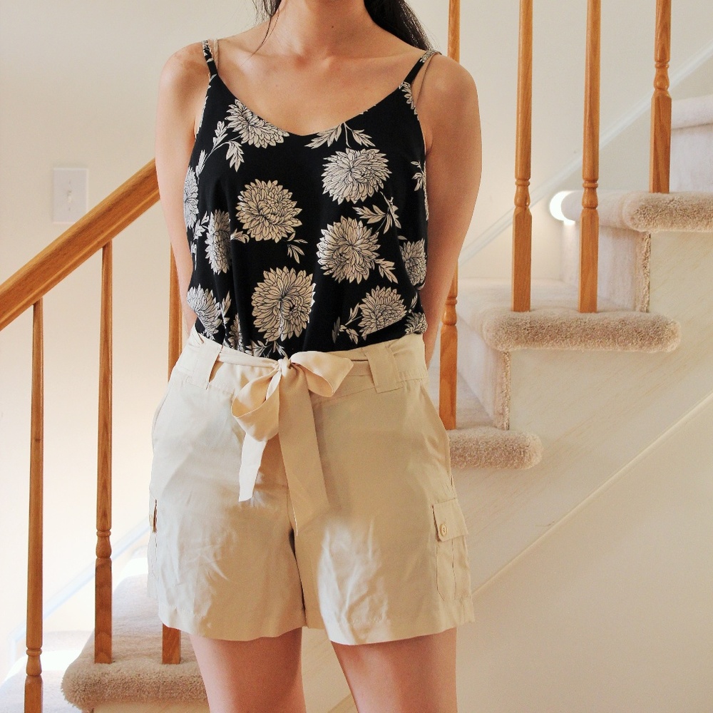 Tie Silk Shorts